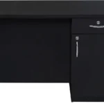 Buy Office Table (Finish Color – Wenge, Pre-assembled) Online