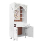 Buy Ganesha Design Home Temple Engineered Wood (Height: 130cm,Pre-Assembled) Online