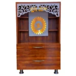 Buy Home Temple With In-Built Led Light (Height: 99cm-Pre Assembled) Online