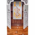 Lord Ganesh Design Temple with Led Lights Height 130cm Pre-Assembled